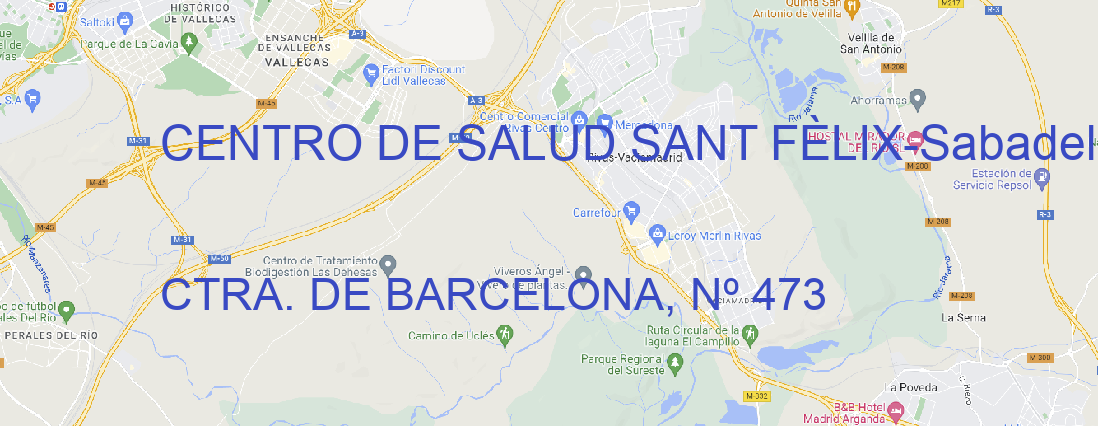 Oficina CENTRO DE SALUD SANT FÈLIX Sabadell