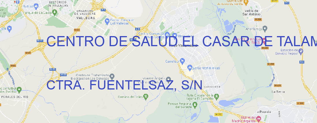 Oficina CENTRO DE SALUD EL CASAR DE TALAMANCA Casar, El