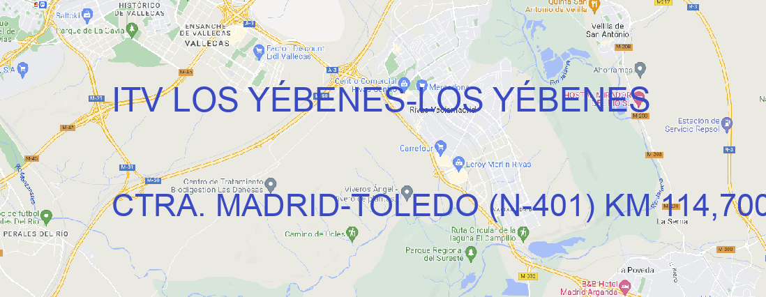 Oficina ITV LOS YÉBENES LOS YÉBENES