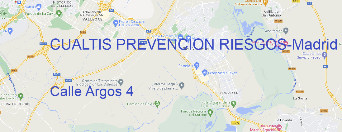 Oficina CUALTIS PREVENCION RIESGOS Madrid