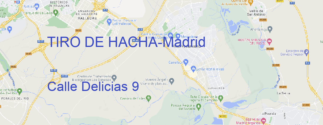 Oficina TIRO DE HACHA Madrid