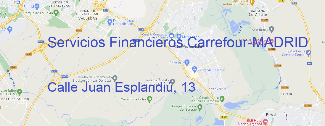 Oficina Servicios Financieros Carrefour MADRID