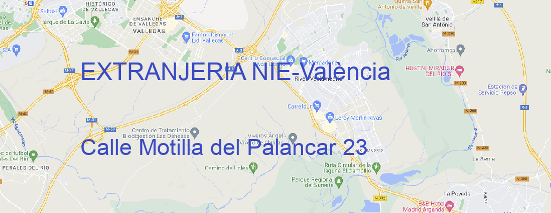 Oficina EXTRANJERIA NIE València