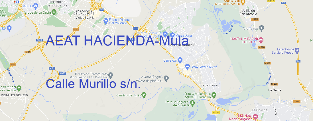 Oficina AEAT HACIENDA Mula