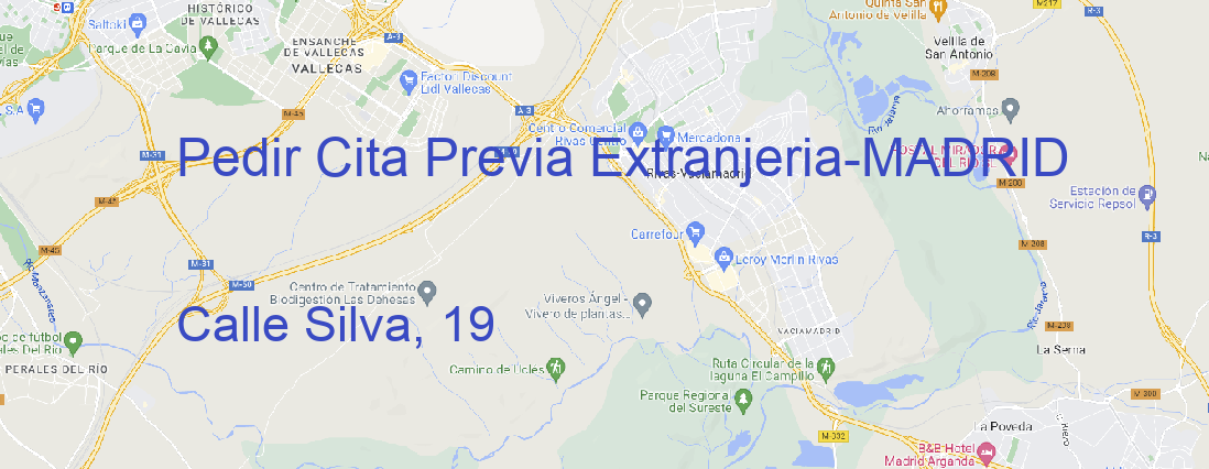 Oficina Pedir Cita Previa Extranjeria MADRID