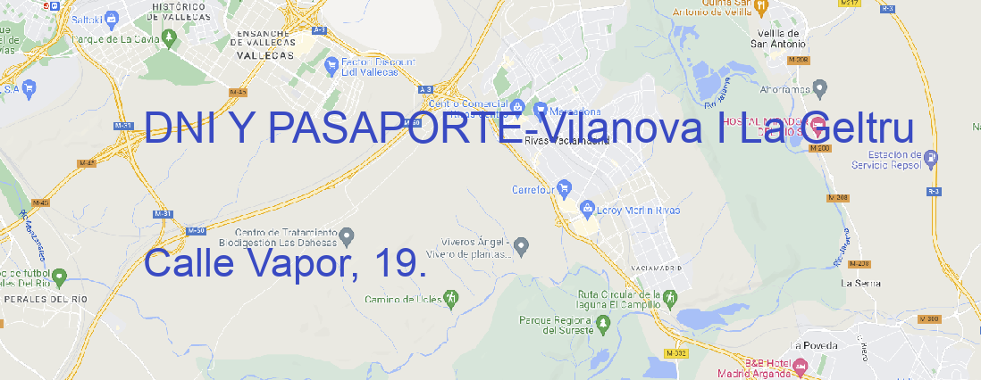 Oficina DNI Y PASAPORTE Vilanova I La Geltru