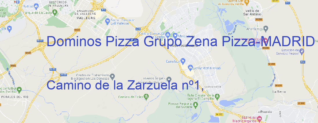 Oficina Dominos Pizza Grupo Zena Pizza MADRID