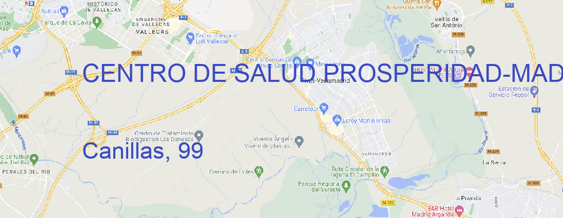 Oficina CENTRO DE SALUD PROSPERIDAD MADRID