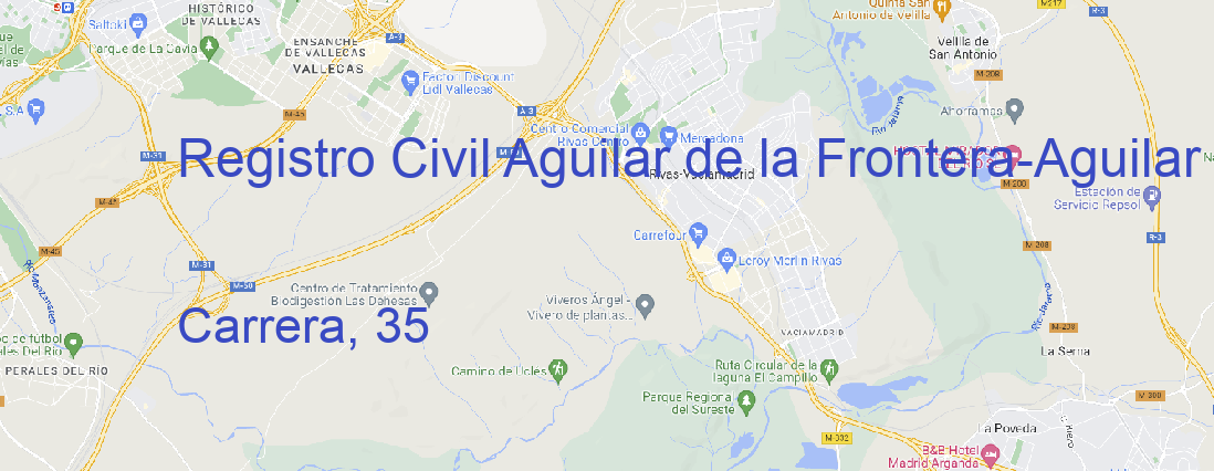 Oficina Registro Civil Aguilar de la Frontera Aguilar de la Frontera