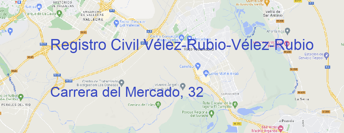 Oficina Registro Civil Vélez-Rubio Vélez-Rubio