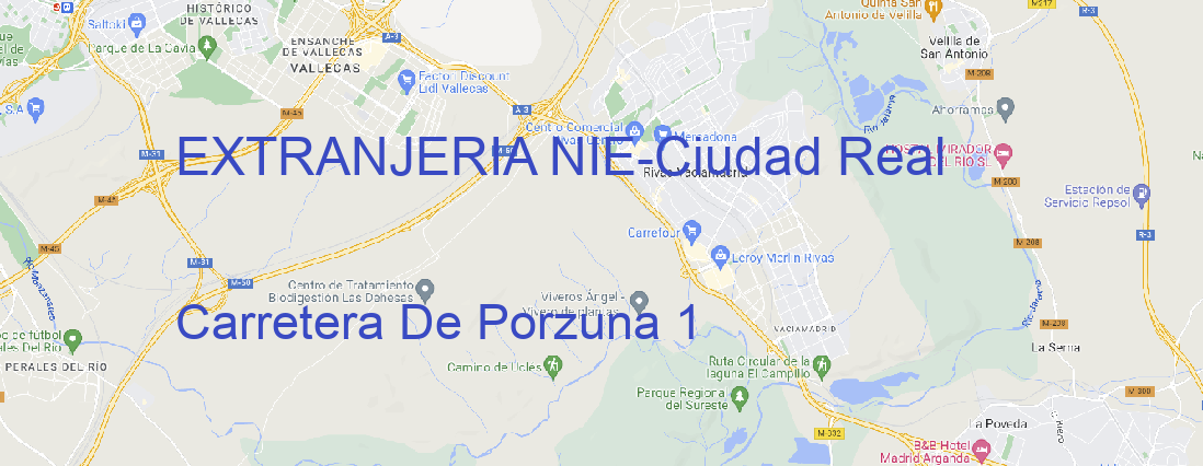 Oficina EXTRANJERIA NIE Ciudad Real