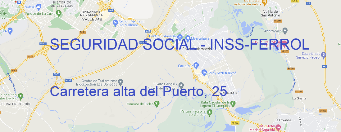 Oficina SEGURIDAD SOCIAL - INSS FERROL