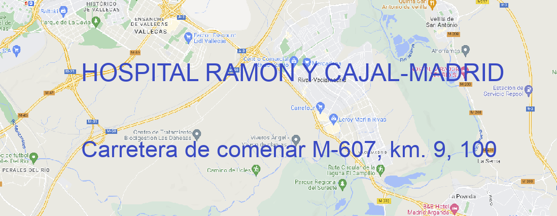 Oficina HOSPITAL RAMON Y CAJAL MADRID