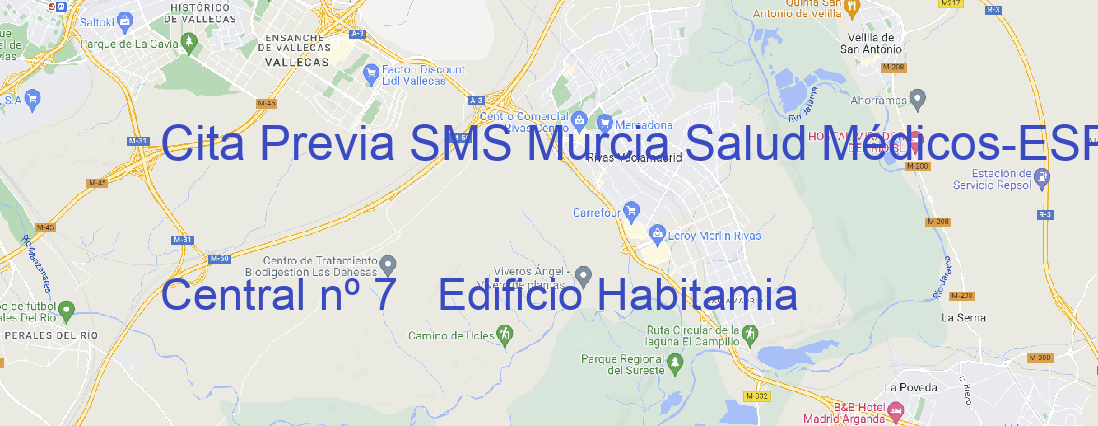 Oficina Cita Previa SMS Murcia Salud Médicos ESPINARDO