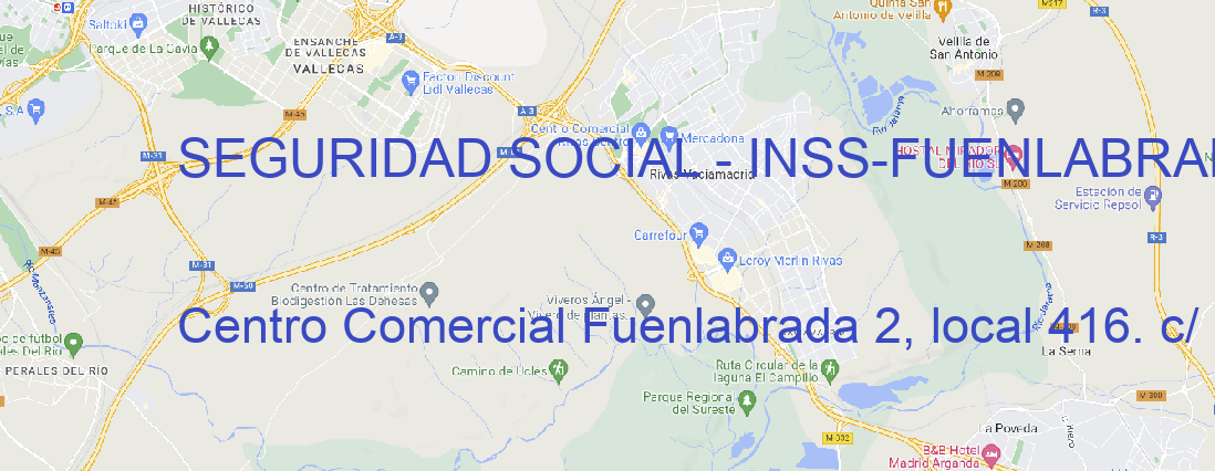 Oficina SEGURIDAD SOCIAL - INSS FUENLABRADA