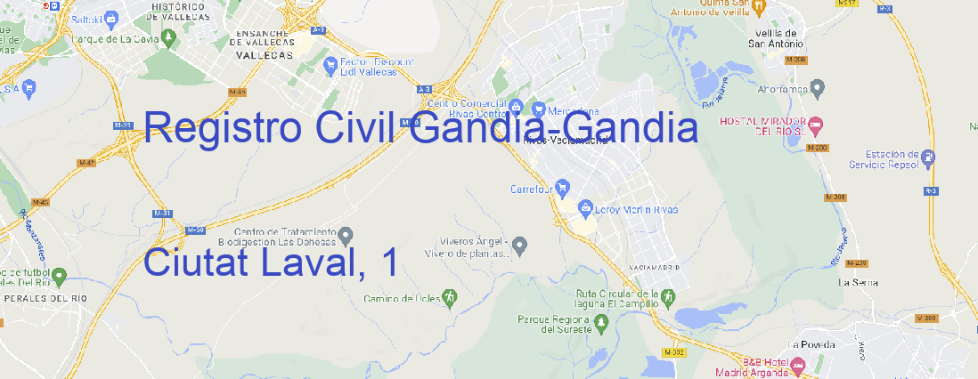 Oficina Registro Civil Gandia Gandia