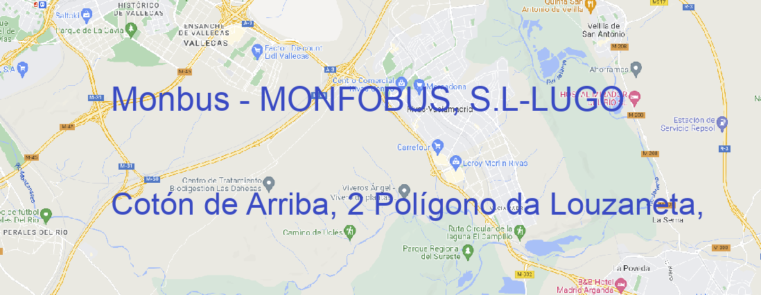 Oficina Monbus - MONFOBUS, S.L LUGO