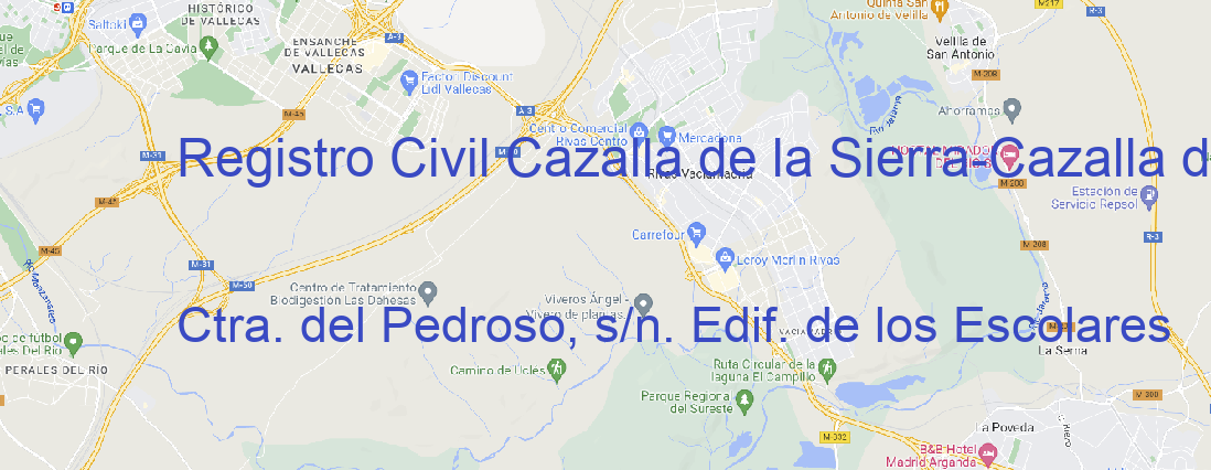 Oficina Registro Civil Cazalla de la Sierra Cazalla de la Sierra