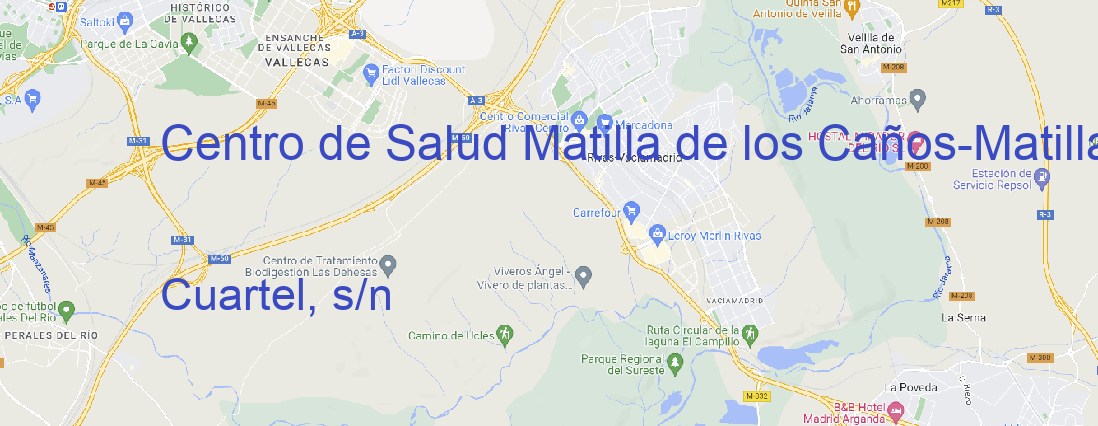 Oficina Centro de Salud Matilla de los Caños Matilla de los Caños 