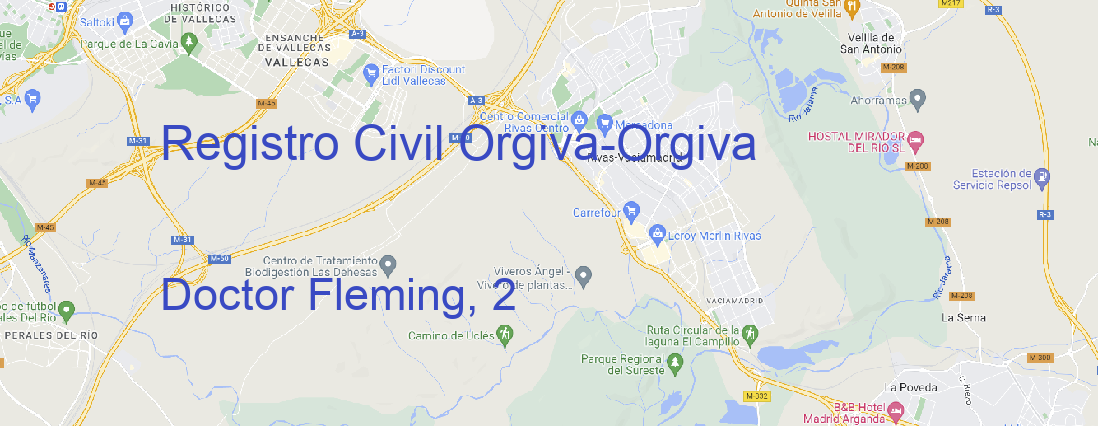 Oficina Registro Civil Orgiva Orgiva