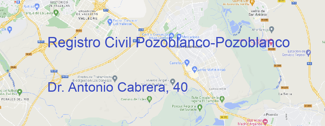 Oficina Registro Civil Pozoblanco Pozoblanco