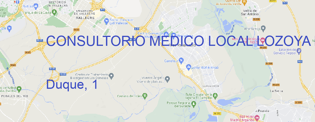 Oficina CONSULTORIO MEDICO LOCAL LOZOYA DEL VALLE LOZOYA DEL VALLE