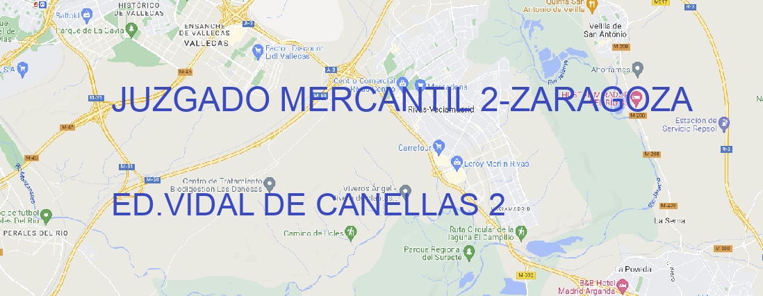 Oficina JUZGADO MERCANTIL 2 ZARAGOZA