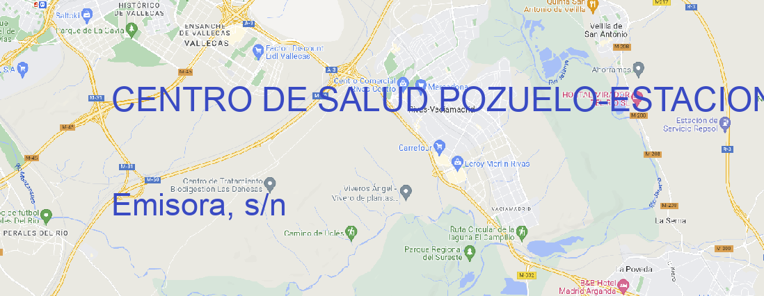 Oficina CENTRO DE SALUD POZUELO-ESTACION POZUELO DE ALARCÓN