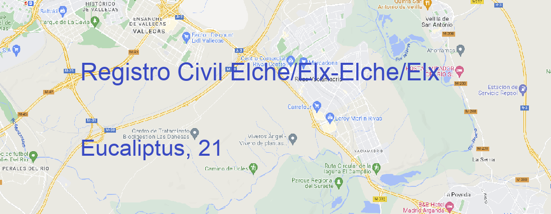 Oficina Registro Civil Elche/Elx Elche/Elx