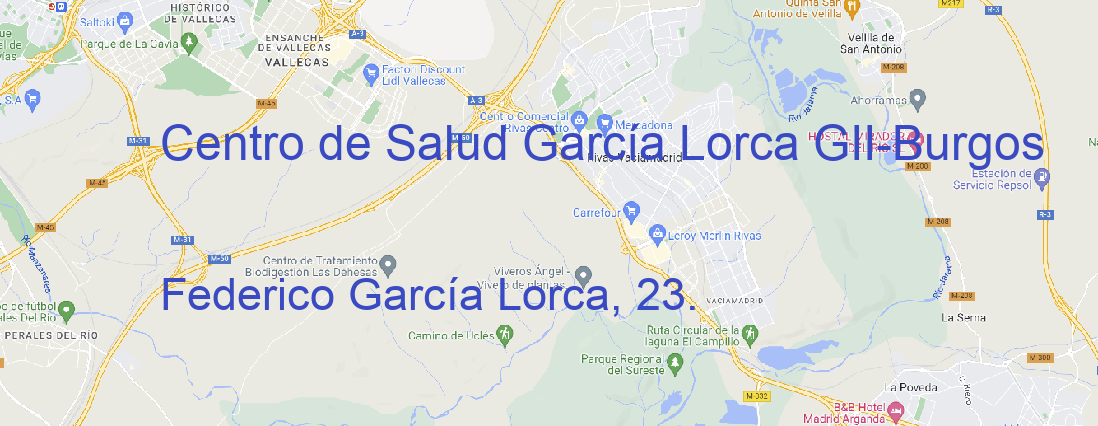 Oficina Centro de Salud García Lorca GII Burgos 