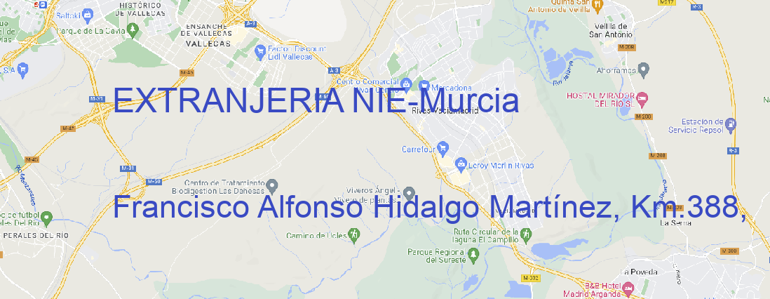 Oficina EXTRANJERIA NIE Murcia