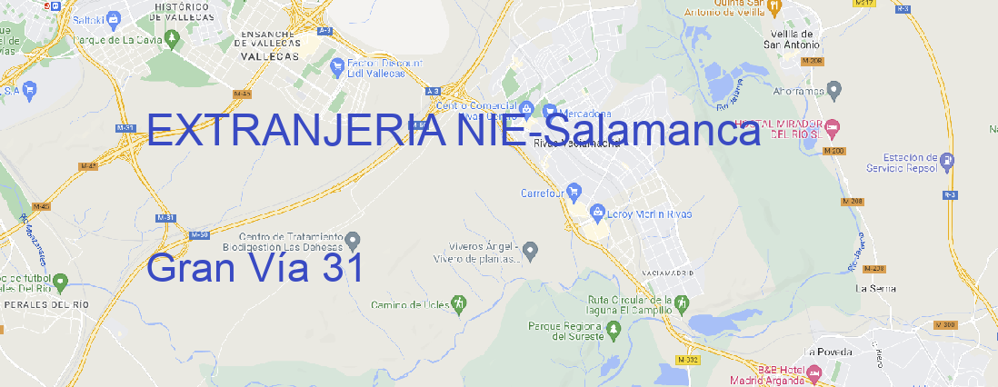 Oficina EXTRANJERIA NIE Salamanca