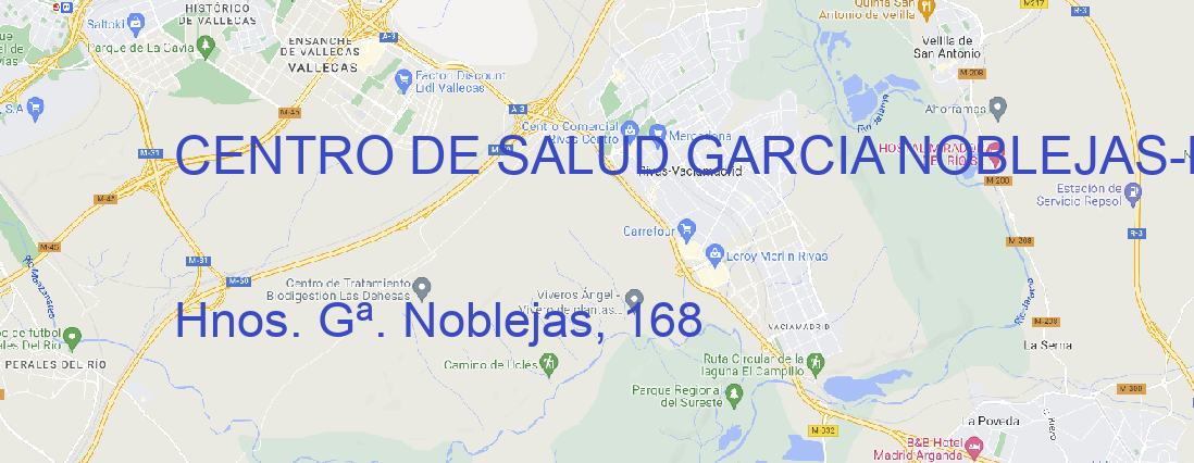 Oficina CENTRO DE SALUD GARCIA NOBLEJAS MADRID