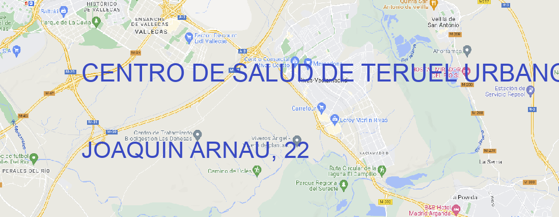 Oficina CENTRO DE SALUD DE TERUEL URBANO TERUEL