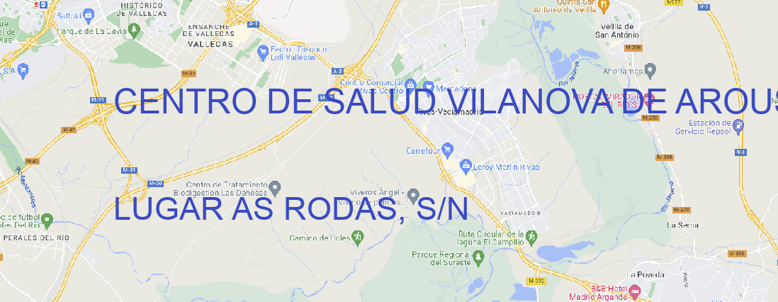 Oficina CENTRO DE SALUD VILANOVA DE AROUSA Vilanova de Arousa