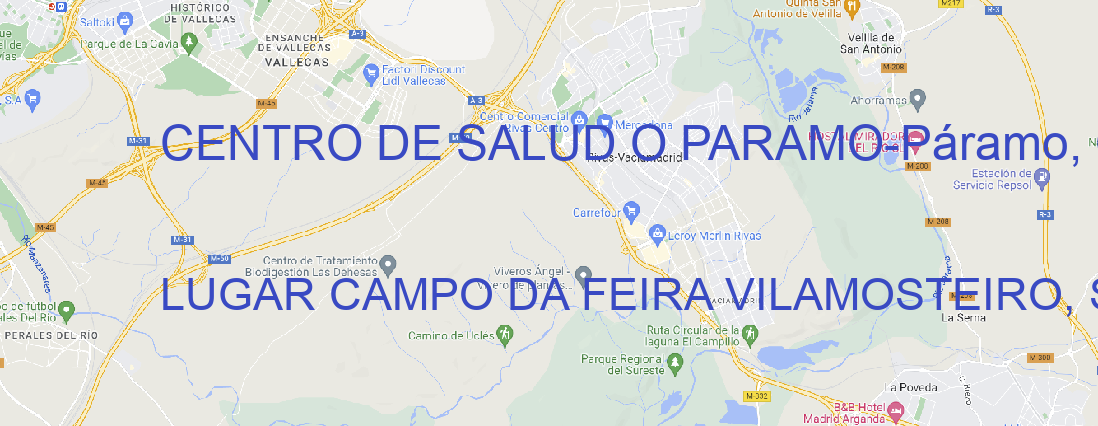 Oficina CENTRO DE SALUD O PARAMO Páramo, O