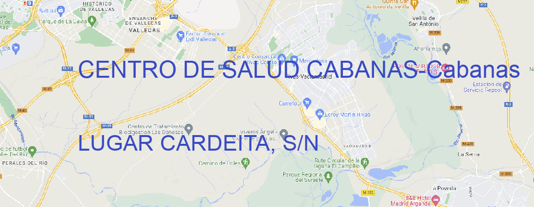 Oficina CENTRO DE SALUD CABANAS Cabanas