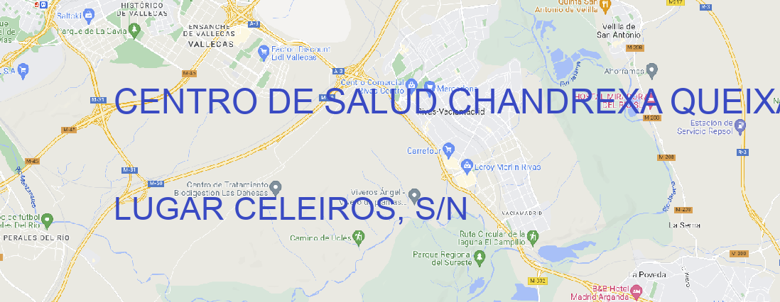 Oficina CENTRO DE SALUD CHANDREXA QUEIXA Chandrexa de Queixa