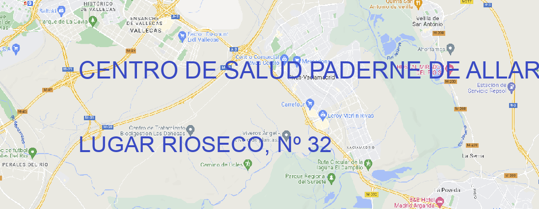 Oficina CENTRO DE SALUD PADERNE DE ALLARIZ Paderne de Allariz