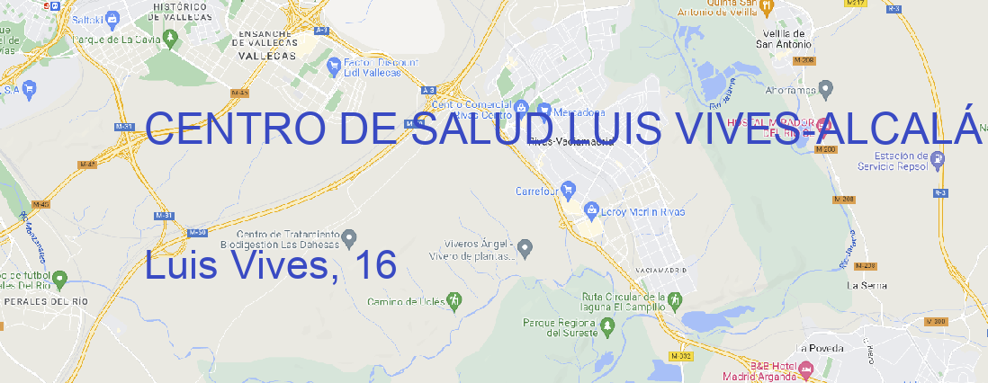 Oficina CENTRO DE SALUD LUIS VIVES ALCALÁ DE HENARES