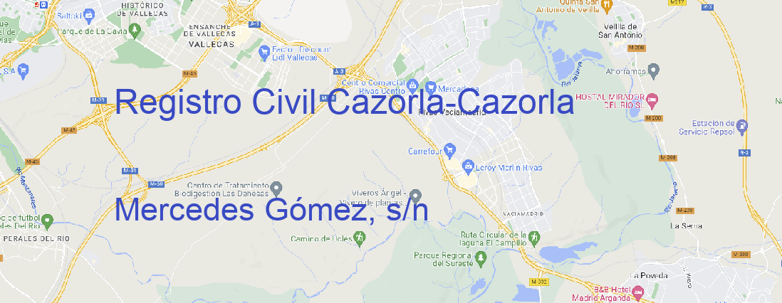 Oficina Registro Civil Cazorla Cazorla