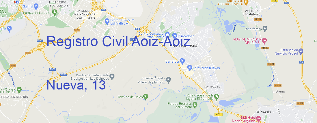 Oficina Registro Civil Aoiz Aoiz