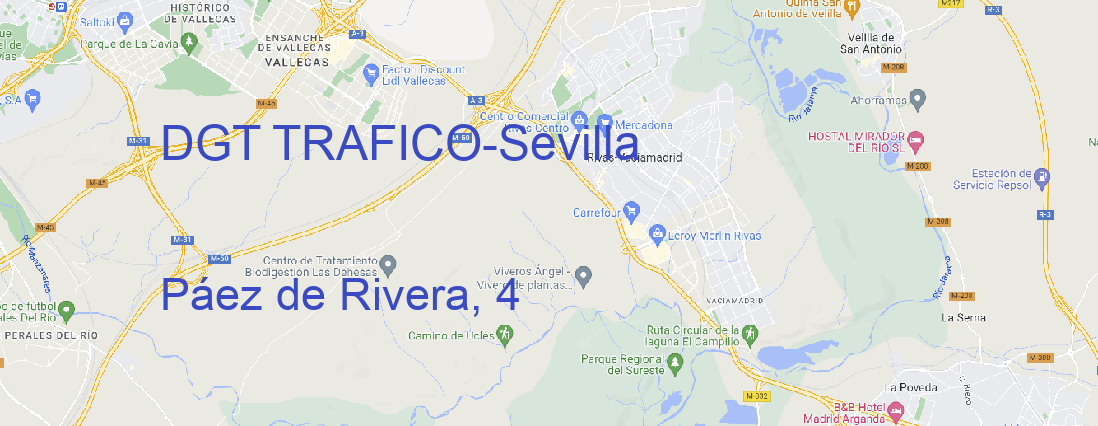 Oficina DGT TRAFICO Sevilla