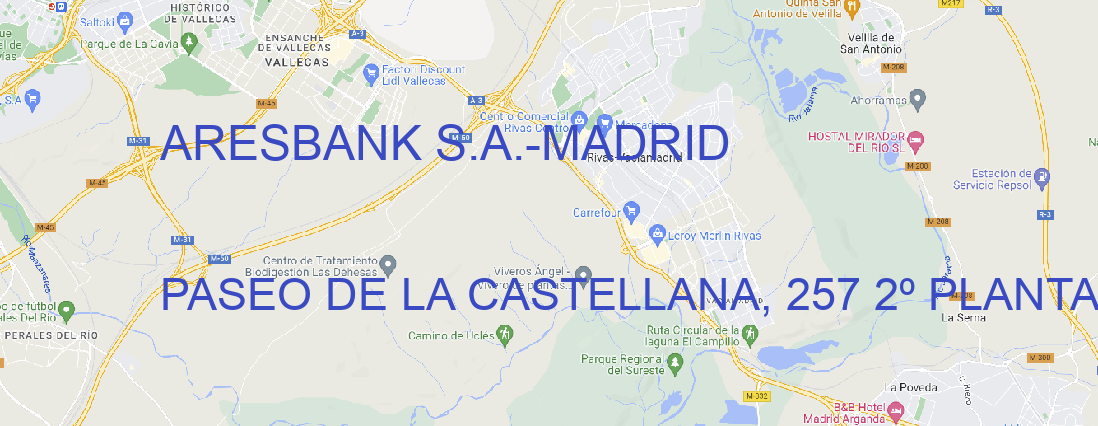 Oficina ARESBANK S.A. MADRID