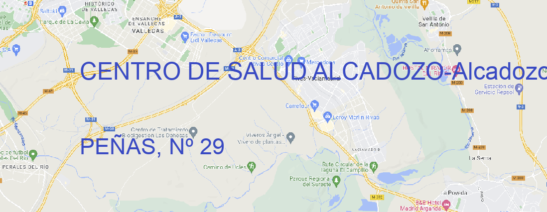 Oficina CENTRO DE SALUD ALCADOZO Alcadozo