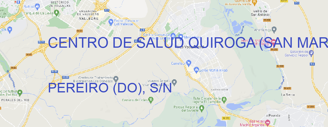 Oficina CENTRO DE SALUD QUIROGA (SAN MARTIÑO) Quiroga