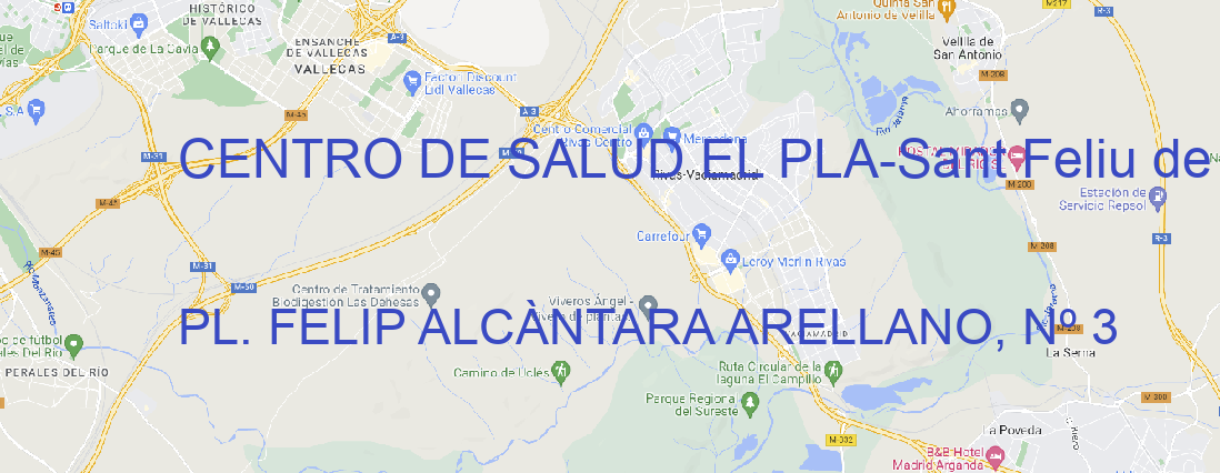 Oficina CENTRO DE SALUD EL PLA Sant Feliu de Llobregat