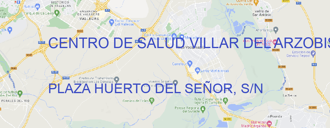 Oficina CENTRO DE SALUD VILLAR DEL ARZOBISPO Villar del Arzobispo