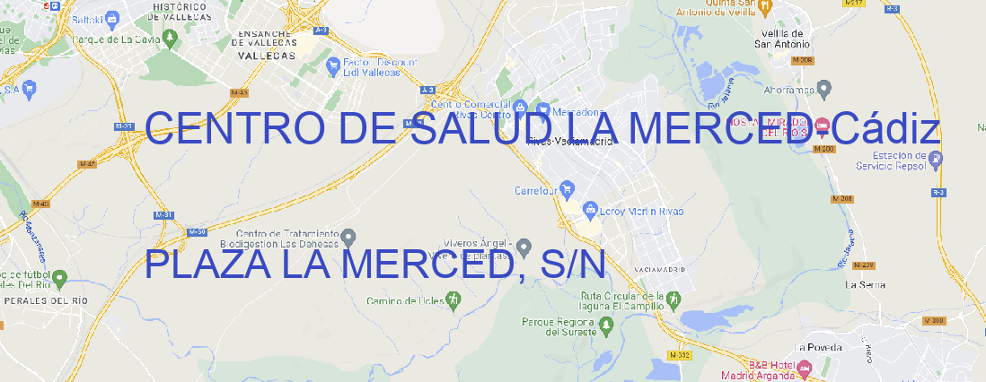 Oficina CENTRO DE SALUD LA MERCED Cádiz