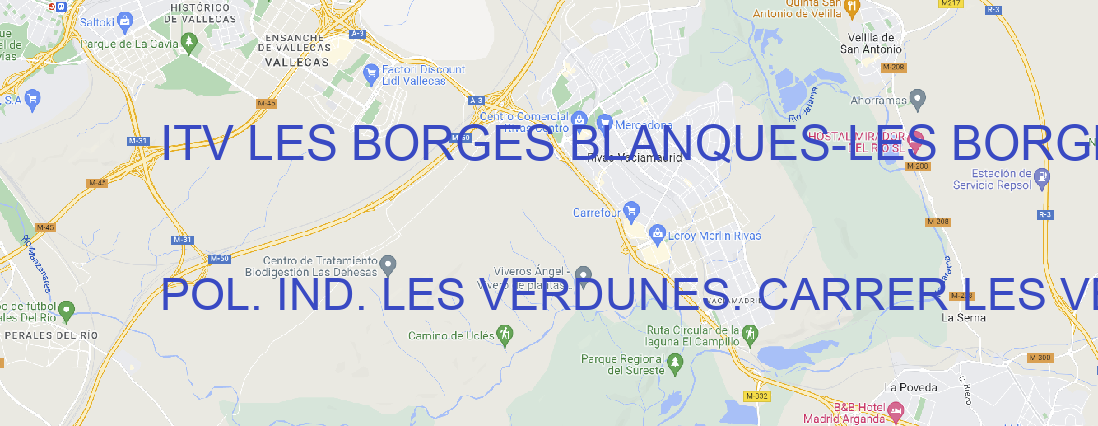 Oficina ITV LES BORGES BLANQUES LES BORGES BLANQUES